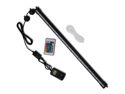 LED akvarijní lampa s bublinkami RGB 56,5 cm 41208