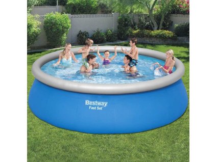 Bestway Nafukovací bazénový set Fast Set kruhový 457 x 122 cm 93110