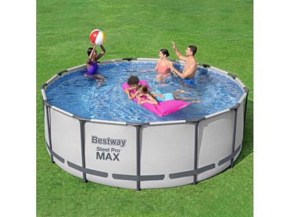 Bestway Bazénový set Steel Pro MAX kruhový 396 x 122 cm 93345