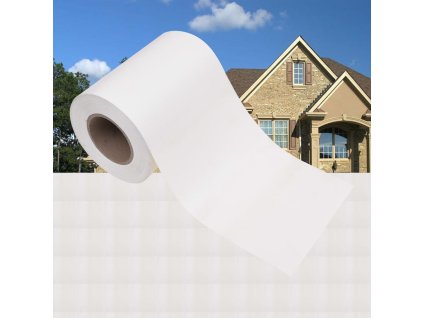 Zahradní stínící plotová fólie PVC 35 x 0,19 bílá 147858