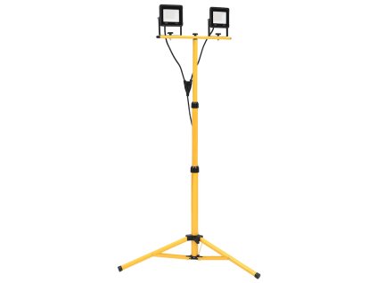 LED reflektor se stojanem 2 x 30 W studené bílé světlo 149660