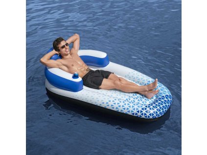 Bestway Nafukovací lehátko Hydro-Force 183 x 97 cm modré 3202665