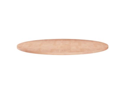 Kulatá stolní deska Ø70x1,5 cm masivní dub bez povrchové úpravy 342897