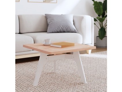 Stolní deska 60 x 60 x 2,5 cm čtvercová masivní bukové dřevo 355956