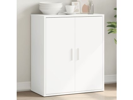 Příborník bílý 60 x 31 x 70 cm kompozitní dřevo 840457