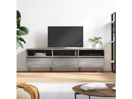 TV skříňka šedá sonoma 150 x 30 x 44,5 cm kompozitní dřevo 831282