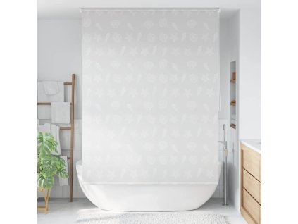 Sprchová roleta 160 x 240 cm vzor mořské hvězdice 142863