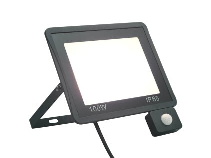 LED reflektor se senzorem 100 W studené bílé světlo 149632