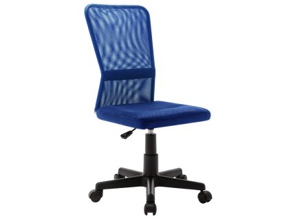 Kancelářská židle modrá 44 x 52 x 100 cm síťovina textil 289516