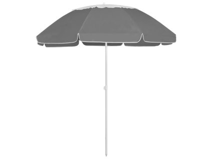 Plážový slunečník antracitový 300 cm 314718