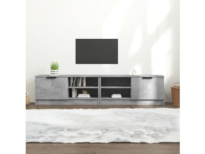 TV skříňky 2 ks betonově šedé 80x35x36,5 cm kompozitní dřevo 811475
