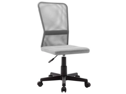 Kancelářská židle šedá 44 x 52 x 100 cm síťovina textil 289515