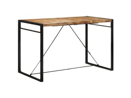 Barový stůl 175 x 90 x 110 cm masivní hrubé mangovníkové dřevo 351720