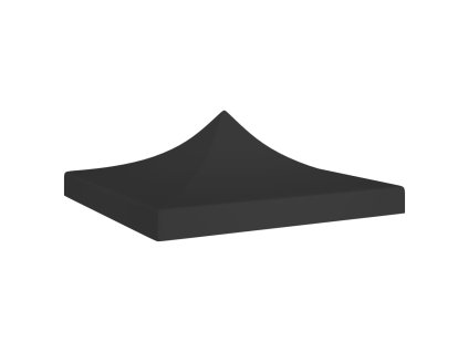Střecha k party stanu 3 x 3 m černá 270 g/m² 315325