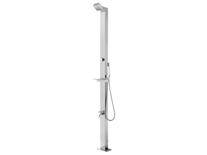 Zahradní sprcha 220 cm nerezová ocel 315939