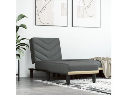 Lenoška tmavě šedá textil 352854