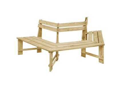 Zahradní lavice 240 cm impregnované borové dřevo 49089