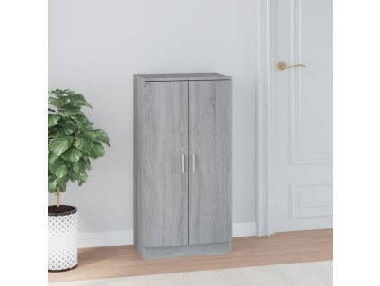 Botník šedý sonoma 55x35x108 cm kompozitní dřevo 342669