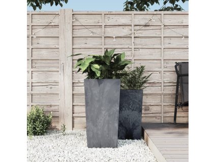 Truhlík s odnímatelnou vložkou šedý 21 / 49 l PP beton 364695