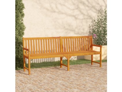Zahradní lavice 219 cm masivní akáciové dřevo 316613