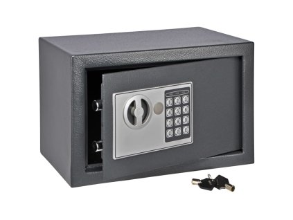 HI Trezor s elektrickým zámkem tmavě šedý 31 x 20 x 20 cm 423957