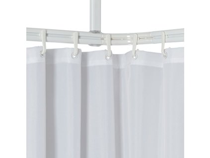 Sealskin Sada kolejnice pro sprchový závěs Easy-Roll bílá 432042