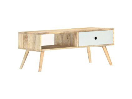 Konferenční stolek 90 x 50 x 40 cm masivní mangovník 286482