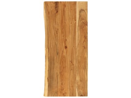 Krycí deska pro toaletní skříňku masivní akácie 114x52x2,5 cm 286323