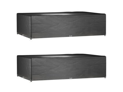 Plachty na zahradní nábytek 2 ks 16 oček 325x205x90 cm obdélník 3155366