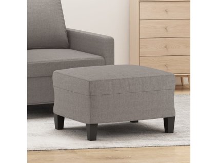 Podnožka taupe 60 x 50 x 41 cm textil 349334