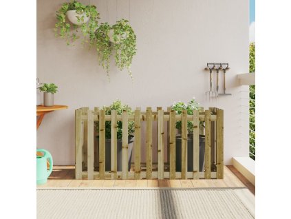 Vyvýšený záhon plotový design 150x50x70cm impregnovaná borovice 832501