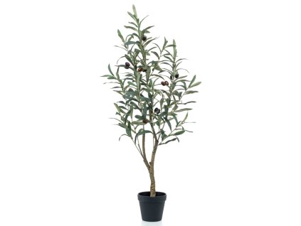 Emerald Umělý olivovník 90 cm v plastovém květináči 435921