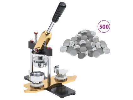 Stroj na výrobu placek rotační 500 ks 58mm butonů se špendlíkem 3056504