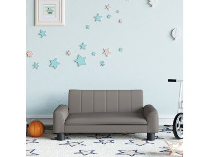 Dětská pohovka taupe 70 x 45 x 30 cm textil 3196272