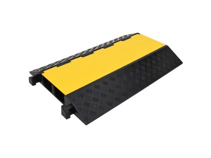 Kabelový ochranný most 2 kanálky 90 cm gumový 150966