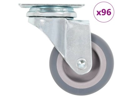 96 ks otočná kolečka 50 mm 277905