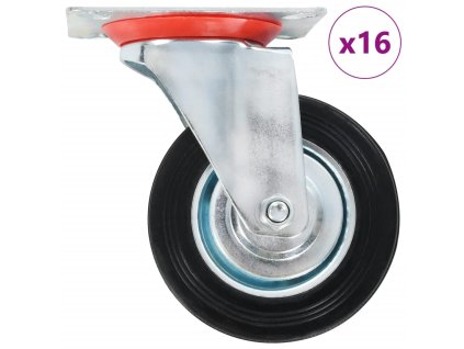 16 ks otočná kolečka 100 mm 277958