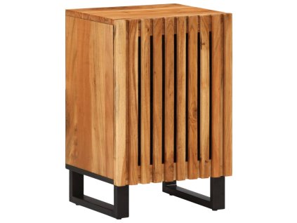 Koupelnová skříňka 38 x 34 x 58 cm masivní akáciové dřevo 377540