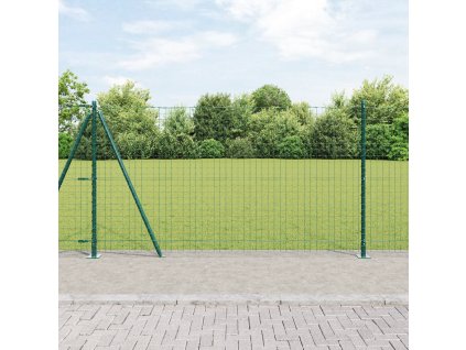 Plotové sloupky s základními deskami 52 ks Ø32mm 68,5cm pozinkovaná ocel 3350228