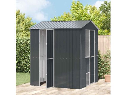 Ptačí klec Antracit 215 x 210 x 247 cm Pozinkovaná ocel 3325151