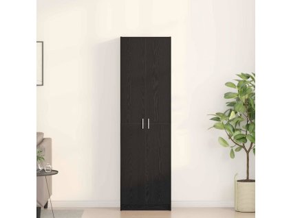 Šatní skříň Černý dub 55 x 25 x 189 cm kompozitní dřevo 3334009