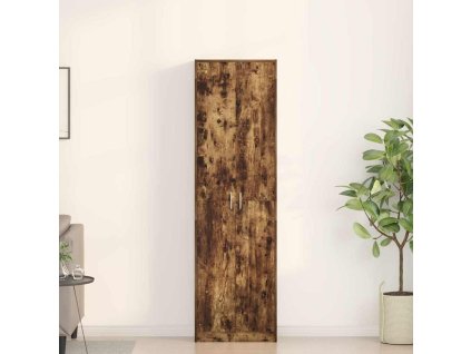 Šatní skříň Kouřový dub 55 x 25 x 189 cm kompozitní dřevo 3334012