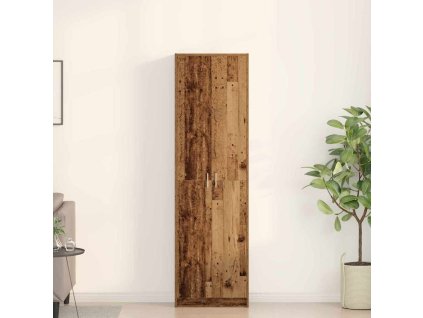Šatní skříň Staré dřevo 55 x 25 x 189 cm kompozitní dřevo 3334015