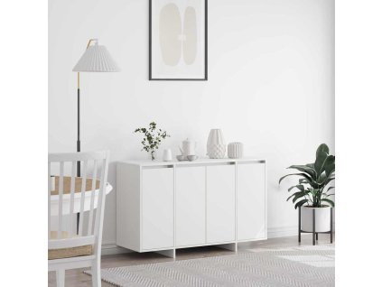 Servírovací skříň Bílá 120 x 41 x 75 cm Kompozitní dřevo 3333896