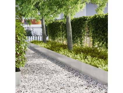Trávníkové obruby 30 ks 100x0,5x30 cm Nerezová ocel 3335785