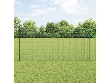 Svařovaný drátěný plot s 22 U tyčemi zelený 1,2x50 m ocel 3336521