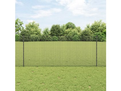Svařovaná drátěná oplocení s 44 U sloupky Šedá 1x50 m Ocel 3336632