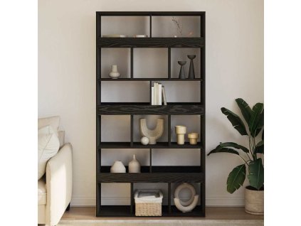 Knihovna 2 pcs Černý dub 100 x 33 x 187,5 cm 3345125