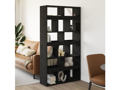 Předěl 2 ks Černý dub 100x33x187,5 cm Kompozitní dřevo 3345127