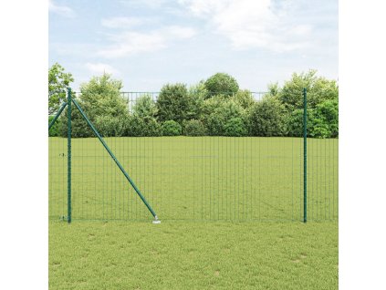 Euro Plot se 7 hroty 1.6x10 m Pozinkovaná ocel Zelená 3350559